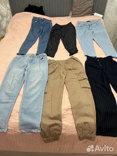 Женские брюки, джинсы