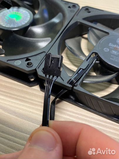 Куллер 120х120х25 cooler master PWM