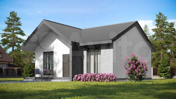 Дом 78 м² на участке 4,5 сот.