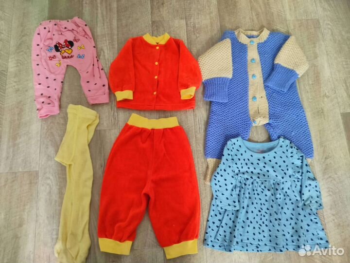Вещи пакетом для девочки 68-74