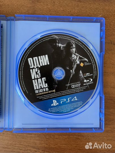 The Last of us ps4 диск