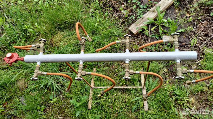 Газовый баллон бу 50л. Газовая баллонная установка