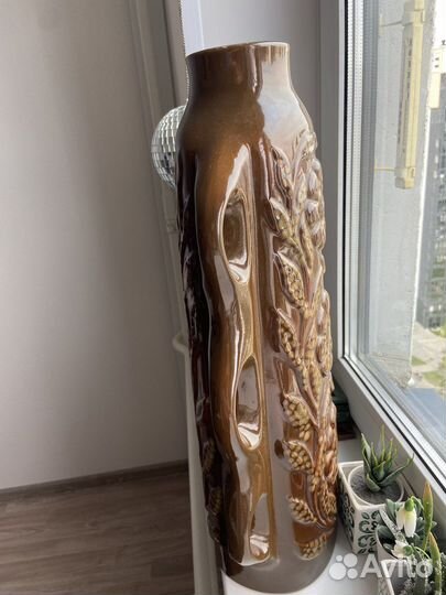 Ваза напольная керамическая