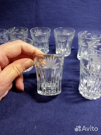 Хрустальные стопки