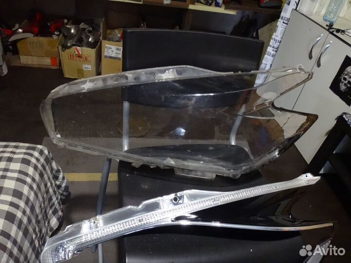 16-19 Z52 Мурано Оригинал Стекло фары левой Murano