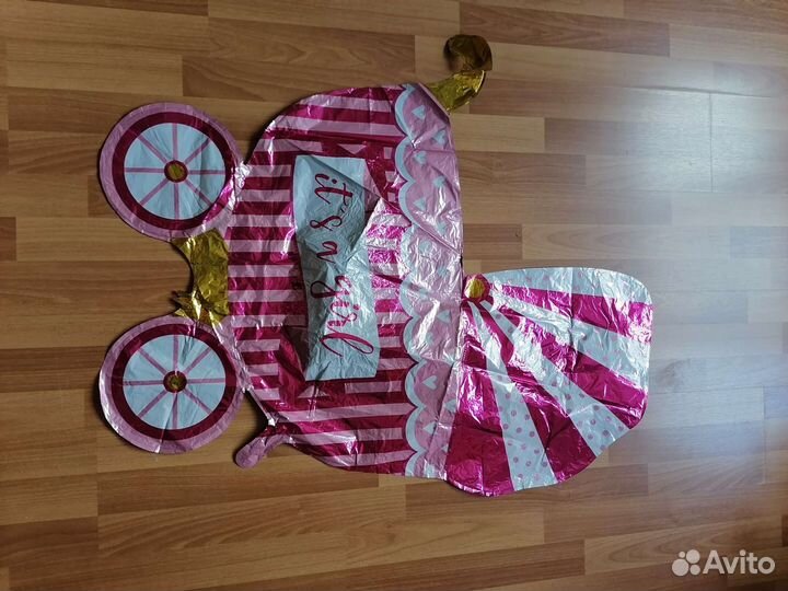 Фольгированные шары на выписку