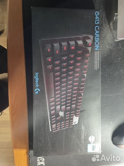 Игровая клавиатура logitech g413 carbon