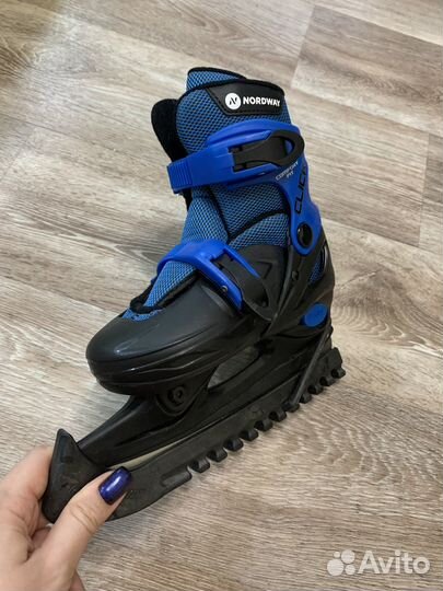 Коньки детские раздвижные Nordway р. 30-33