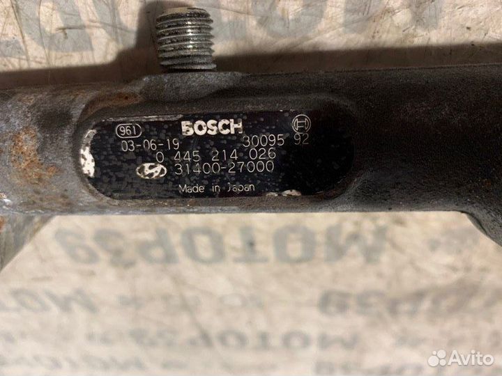 Топливная рампа Hyundai Santa Fe 2.0 crdi D4EA