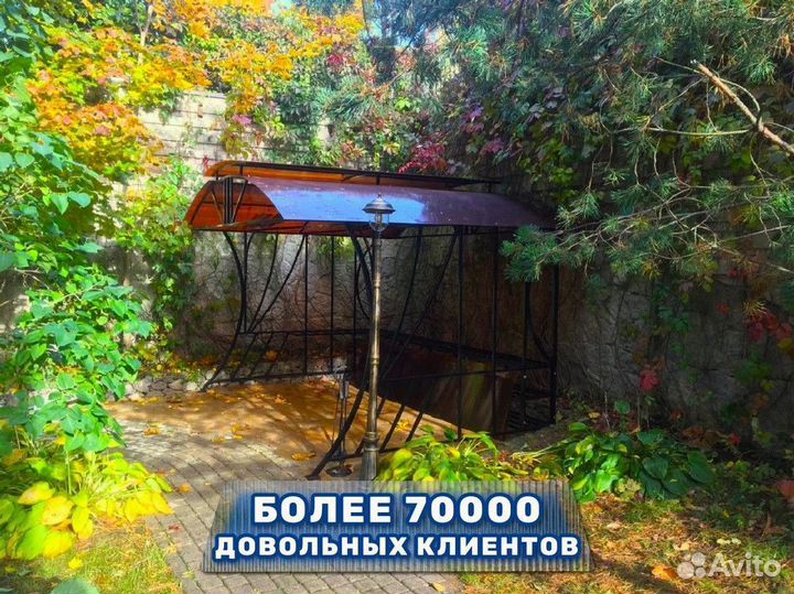 Беседки из поликарбоната оцинкованные