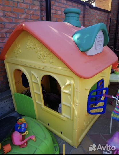 Игрушка Домик пластиковый дом для улицы