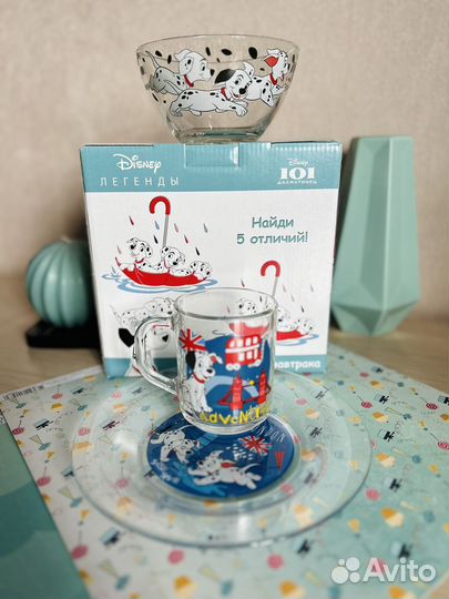 Набор детской посуды новый