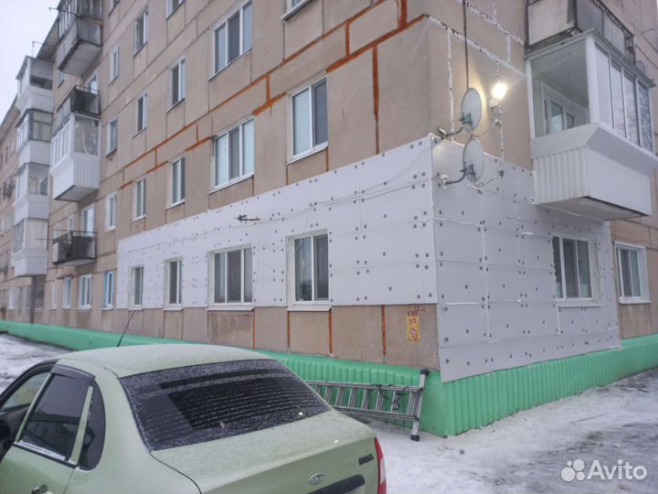 Утепление стен,ремонт межпанельных швов