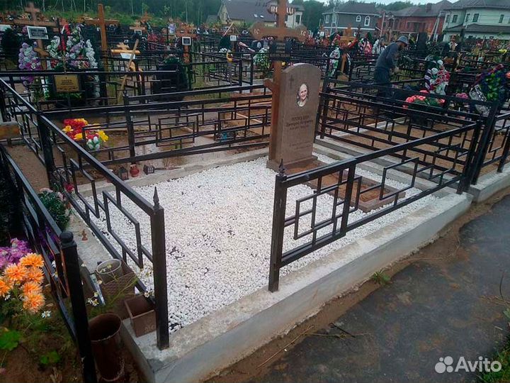 Изготовление памятников из гранита, установка