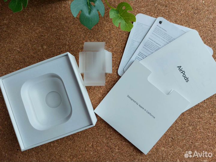 Коробка от airpods apple