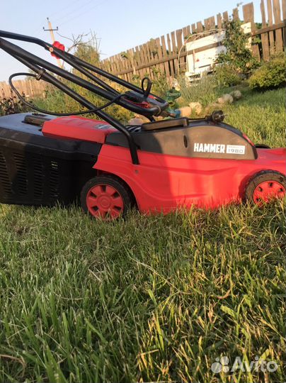 Газонокосилка бу электрическая