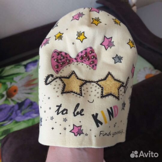 Шапка для девочки 46 48