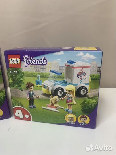 Конструктор lego Скорая ветеринарная помощь, 54 д