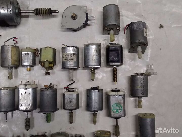 Моторчики 12В, моторчики замков двери и др