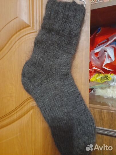 Носки пуховые теплые размер 42-43