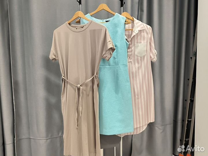 Платья летние 3 шт, размер М, пакетом