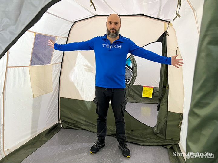 Отапливаемая зимняя палатка Мобиба «мб-442М3»