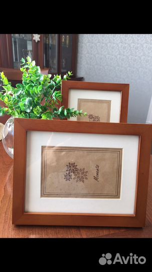 Фоторамка деревянная