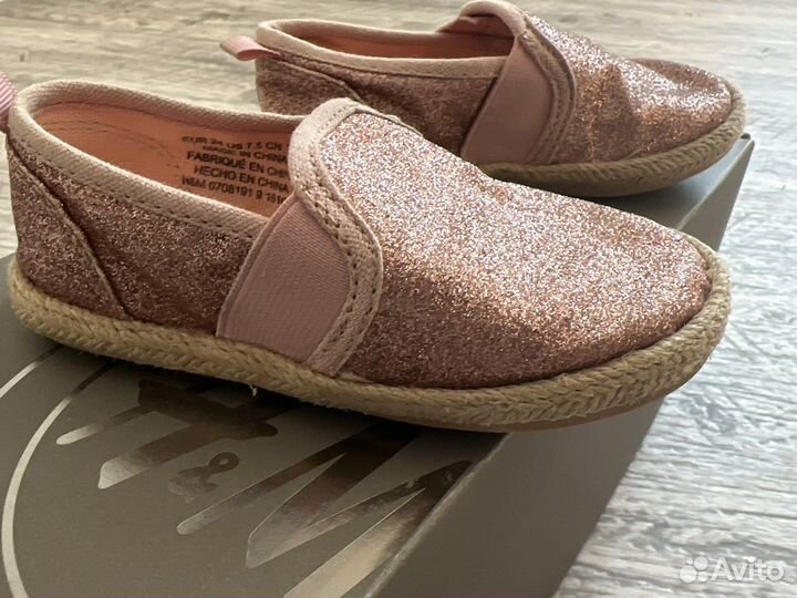 Макасины H&M для девочки