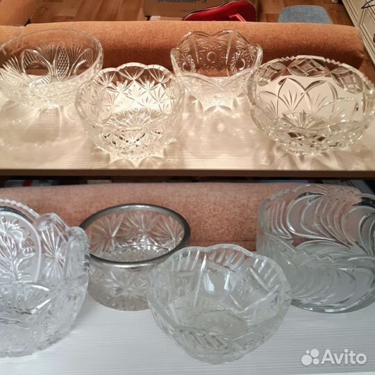 Вазы хрусталь СССР цена за всё