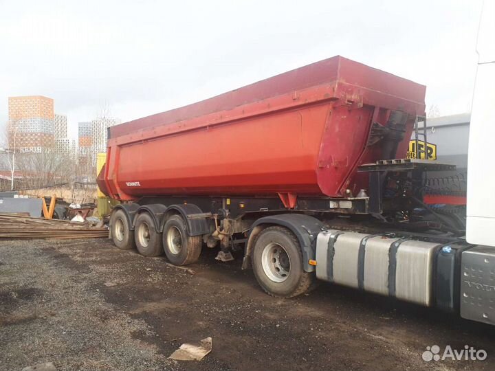 Полуприцеп самосвальный Schmitz Cargobull 24 S- 8.2, 2000