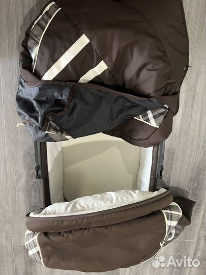 Коляска emmaljunga 2 в 1 на брони