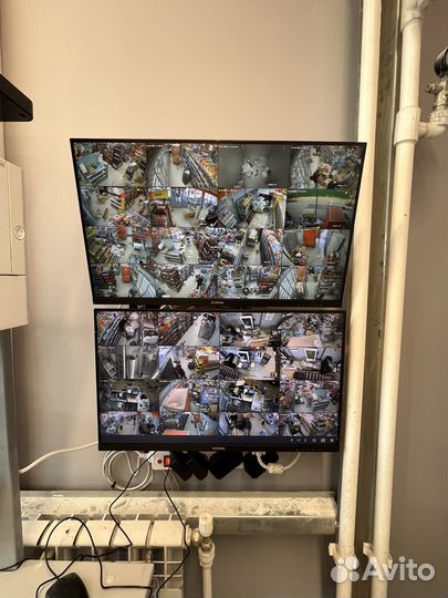 Монтаж систем видеонаблюдения