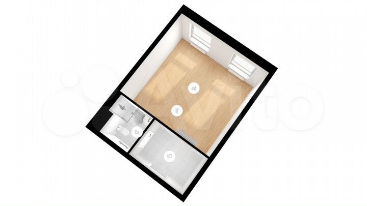 Квартира-студия, 28 м², 4/12 эт.