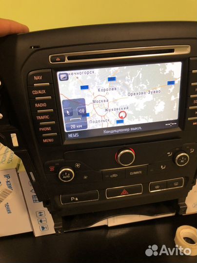 Blaupunkt MCA видео вход Ford Mondeo 4