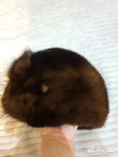 Шапка норковая 3 штуки
