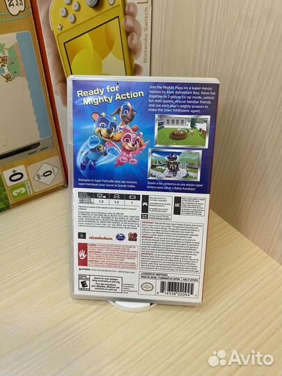Paw Patrul Mighty pups для Nintendo switch
