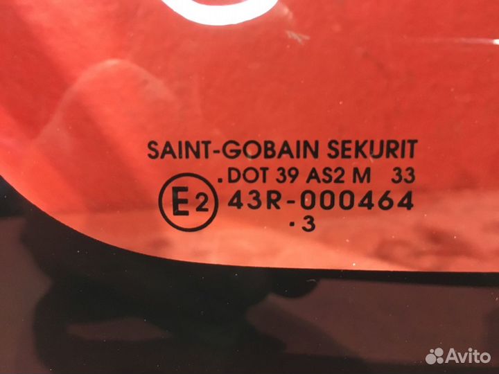 Стекло в кузов заднее левое Suzuki Sx4 1 хетчбэк