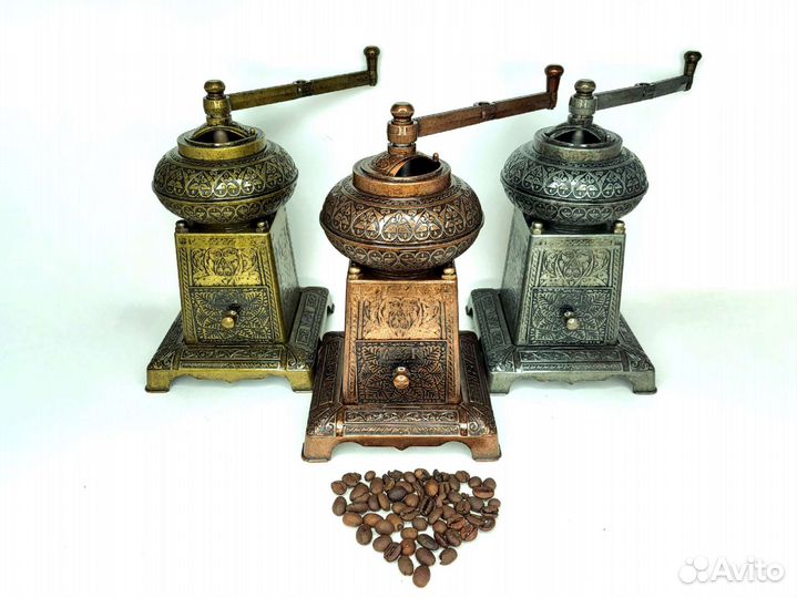 Кофемолка ручная жерновая большая