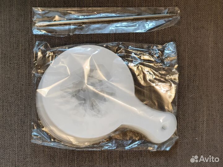 Трафареты для кофе+Карандаш бариста для этчинга