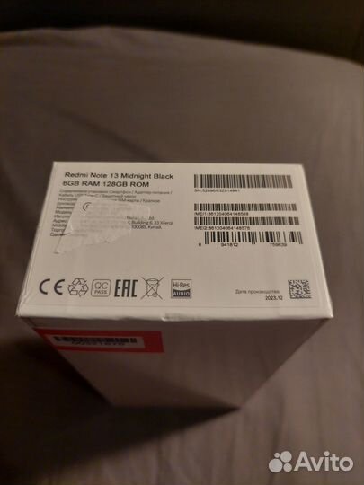 Xiaomi Redmi Note 13, 6/128 ГБ