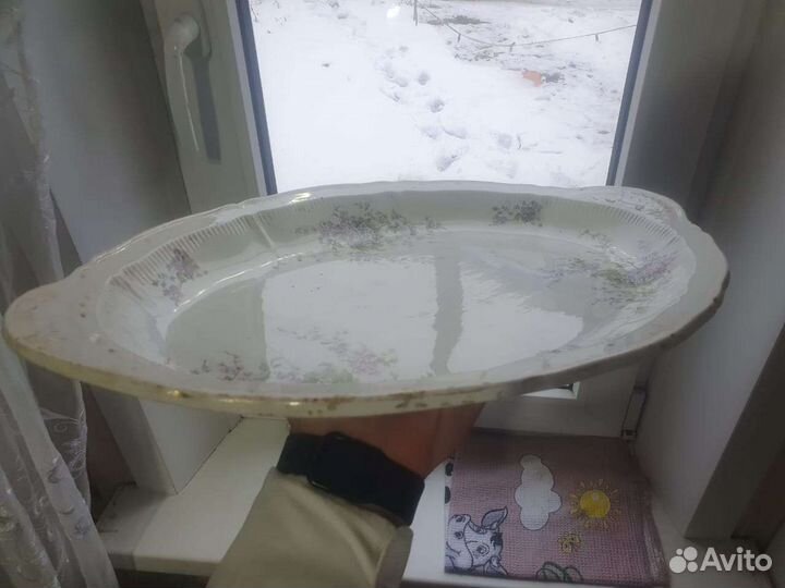 Блюдо Антиквариат