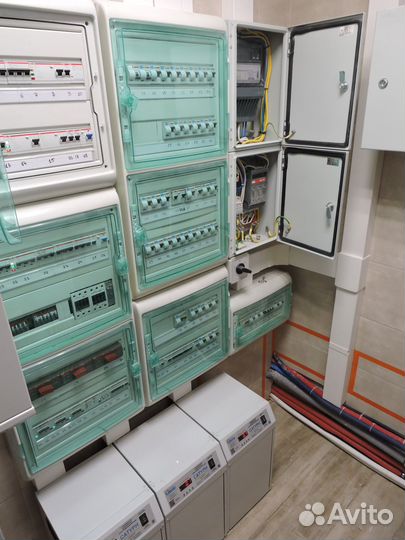 Электромонтаж по нормам. ИЖС. Газобетон. (16)