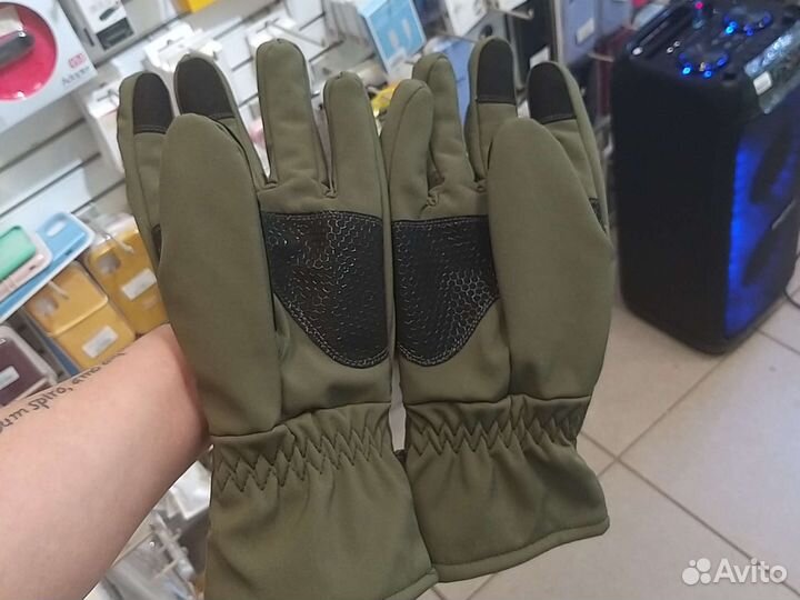 Перчатки тактические зима олива
