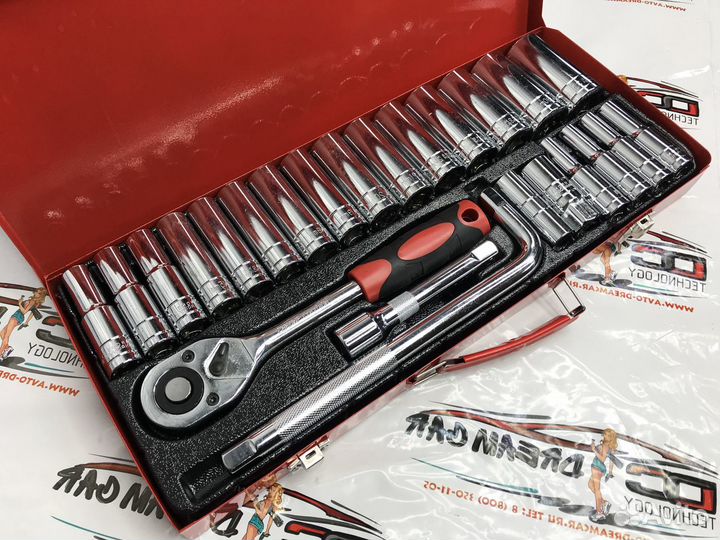 Набор торцевых головок Dream Car / 24 предмета