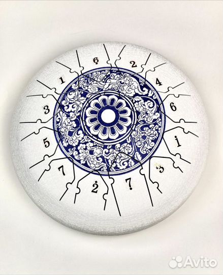 Глюкофон/Перкуссия /Ханг/30 сантиметров/12дюйм/13л