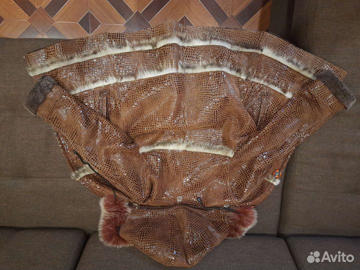 Дубленка натуральная для девочки