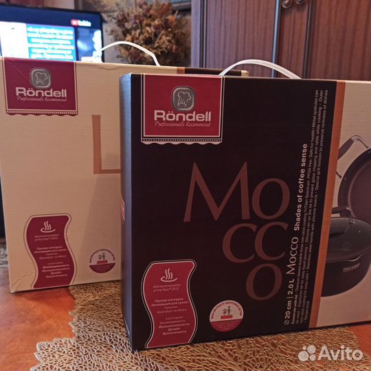 Кастрюли Rondell Mocco&Latte