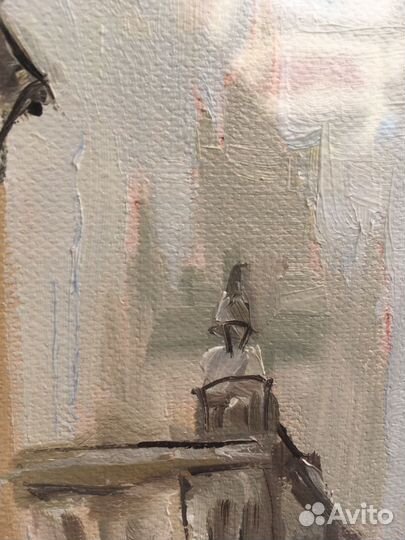 Картина маслом на холсте “арбат“