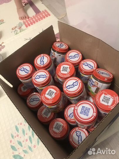 Фруктовое пюре Агуша