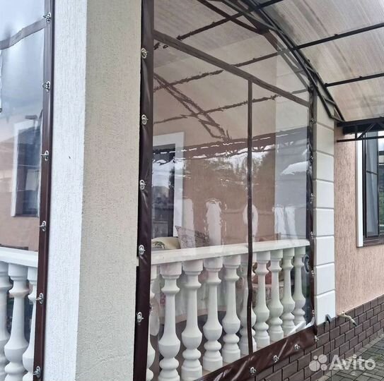 Гибкие окна для террасы